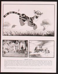 3j474 TIGGER MOVIE 3 8x10 stills '00 Winnie the Pooh, Piglet, Roo, Rabbit & Eeyore too!