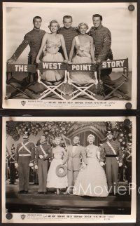 3j010 WEST POINT STORY 34 8x10 stills R57 military cadet James Cagney, Virginia Mayo, Doris Day!