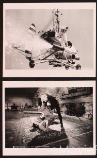 3j297 YOU ONLY LIVE TWICE 6 8x10 stills '67 great images of Sean Connery as James Bond!