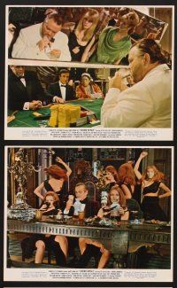 3j535 CASINO ROYALE 12 color 8x10 stills '67 Sellers, Niven, Welles, Andress, James Bond spoof!