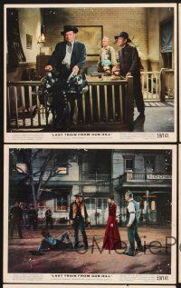 3j742 LAST TRAIN FROM GUN HILL 5 color 8x10 stills '59 Kirk Douglas, Anthony Quinn, Sturges directs!