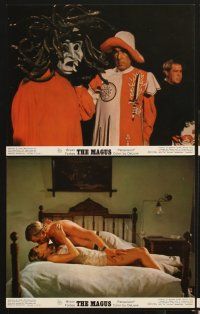3j721 MAGUS 6 color 8x10 stills '68 Anthony Quinn, Michael Caine, Candice Bergen in sexy dress!