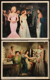 3j572 OPPOSITE SEX 9 color EngUS 8x10 stills '56 sexy June Allyson, Joan Collins, Dolores Gray!!