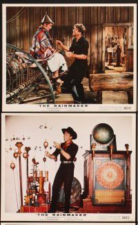 3j550 RAINMAKER 11 color 8x10 stills '56 Lloyd Bridges, Burt Lancaster & Katharine Hepburn!