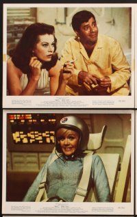 3j700 WAY WAY OUT 7 color 8x10 stills '66 Jerry Lewis & sexy astronaut Connie Stevens!