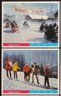 3j660 SNOWBALL EXPRESS 8 color English FOH LCs '72 Walt Disney, Dean Jones, wacky winter fun images!