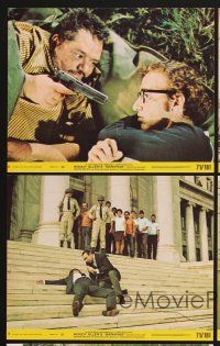 3j732 BANANAS 5 8x10 mini LCs '71 Woody Allen classic, shaving & guerilla shootout in street!