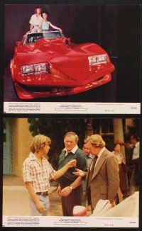 3j596 CORVETTE SUMMER 8 8x10 mini LCs '78 Mark Hamill & sexy Annie Potts, cool custom Corvette!