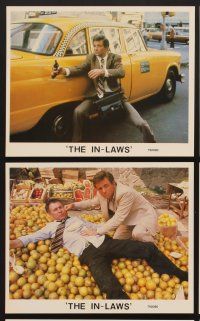 3j623 IN-LAWS 8 8x10 mini LCs '79 classic Peter Falk & Alan Arkin screwball comedy!