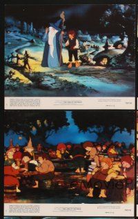 3j743 LORD OF THE RINGS 5 8x10 mini LCs '78 Ralph Bakshi cartoon from classic J.R.R. Tolkien novel!