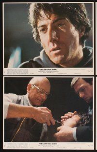 3j637 MARATHON MAN 8 8x10 mini LCs '76 Dustin Hoffman, Laurence Olivier, John Schlesinger classic!