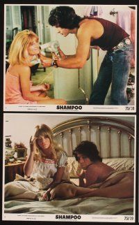 3j657 SHAMPOO 8 8x10 mini LCs '75 hairdressers Warren Beatty, Julie Christie, Goldie Hawn!