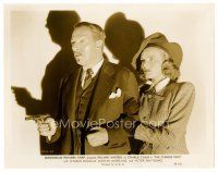 3k136 CHINESE RING 8x10 still '48 Roland Winters as Asian detective Charlie Chan & Louise Currie!
