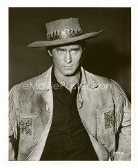 3k152 CLINT WALKER 8x10 still '59 close up in cool buckskin outfit from Yellowstone Kelly!
