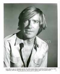 3k175 DAVID WARNER 8x10 still '79 close up as the obsessed scientist from Nightwing!