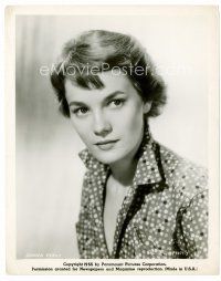 3k202 DONNA PERCY 8x10 still '55 head & shoulders portrait of the pretty actress in cool shirt!
