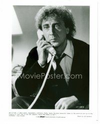 3k287 GENE WILDER 8x10 still '81 surprised close up talking on phone from The Woman in Red!