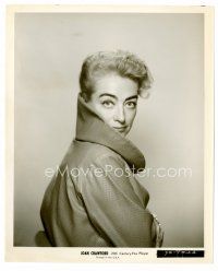 3k394 JOAN CRAWFORD 8x10 still '59 close up wearing cool jacket from The Best of Everything!