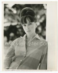 3k447 LESLIE CARON 8x10 still '64 close up of the beautiful actress from Father Goose!
