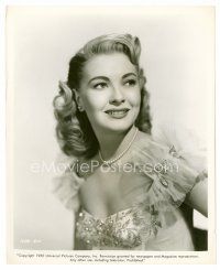 3k460 LORI NELSON 8x10 still '52 smiling portrait in pretty dress from Francis Goes to West Point!