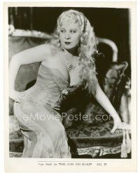 3k478 MAE WEST TV 8x10.25 still '60s super sexy seated portrait from She Done Him Wrong!