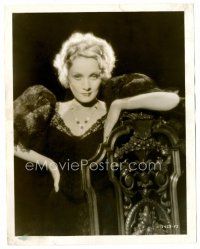3k495 MARLENE DIETRICH 8x10 still '33 incredible close up in lace dress from Song of Songs!