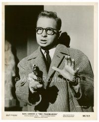 3k519 MEL TORME 8x10 still '58 great close up pointing gun from The Fearmakers!