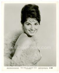 3k587 ROSANNA SCHIAFFINO 8x10 still '62 the sexy Italian actress from Two Weeks in Another Town!