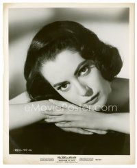 3k622 SUSAN KOHNER 8x10 still '59 great close up of the pretty brunette from Imitation of Life!