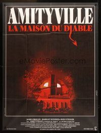 3m287 AMITYVILLE HORROR French 1p '79 great image of haunted house, for God's sake get out!