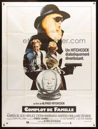 3m373 FAMILY PLOT French 1p '76 from the mind of devious Alfred Hitchcock, Karen Black, Bruce Dern!
