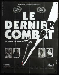 3m452 LE DERNIER COMBAT French 1p '83 Luc Besson, Jean Reno, cool design by Guichard & Camboulive!