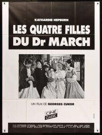 3m463 LITTLE WOMEN French 1p R00s Louisa May Alcott, Katharine Hepburn, Joan Bennett