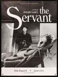 3m564 SERVANT French 1p R90s Dirk Bogarde, written by Harold Pinter, directed by Joseph Losey!