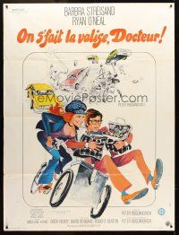 3m635 WHAT'S UP DOC French 1p '73 Barbra Streisand, Ryan O'Neal, directed by Peter Bogdanovich!
