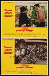 3p592 ANIMAL HOUSE 2 LCs R79 Tim Matheson in supermarket tells Verna Bloom that his is bigger!