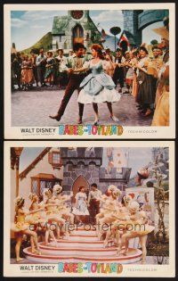 3p600 BABES IN TOYLAND 2 LCs '61 Walt Disney, great images of Tommy Sands & Annette Funicello!