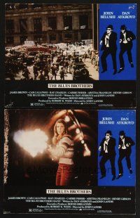 3p625 BLUES BROTHERS 2 LCs '80 huge chase ending at courthouse & upset Carrie Fisher!