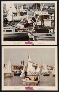 3p626 BOATNIKS 2 LCs '70 Walt Disney, around the world or bust, cool images of sailboats!