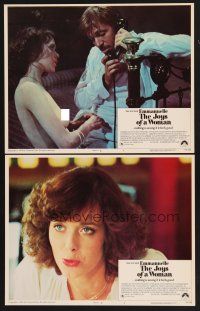 3p687 EMMANUELLE 2 THE JOYS OF A WOMAN 2 LCs '75 super sexy Sylvia Kristel, great images!