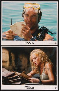 3p706 FOOL'S GOLD 2 LCs '08 cool images of Matthew McConaughey & sexy Kate Hudson!