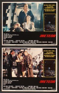 3p812 METEOR 2 LCs '79 Sean Connery, Natalie Wood, Brian Keith, Karl Malden, doomsday!