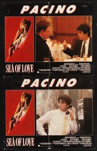 3p876 SEA OF LOVE 2 LCs '89 cool images of John Goodman & Al Pacino in crime drama!