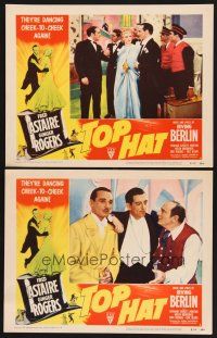 3p962 TOP HAT 2 LCs R53 Edward Everett Horton, great images from Ginger Rogers musical!