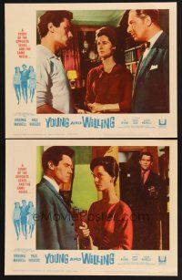 3p998 YOUNG & WILLING 2 LCs '64 Virginia Maskell, Ian McShane, English college sex!