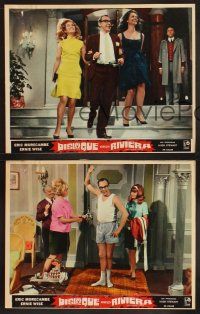 3p525 THAT RIVIERA TOUCH 3 ItalEng LCs '66 Eric Morecambe, Ernie Wise, sexy Suzanne Lloyd!