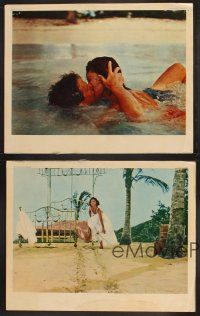 3p294 VIRGIN ISLAND 4 English LCs '58 romantic island images of John Cassavetes & Virginia Maskell!