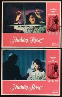 3p319 AUDREY ROSE 3 LCs '77 Susan Swift, Anthony Hopkins, a haunting vision of reincarnation!