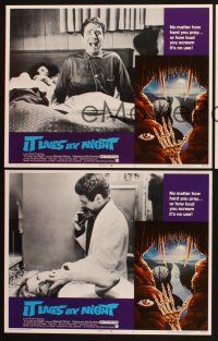 3p322 BAT PEOPLE 3 LCs '74 AIP, cool horror images, It Lives By Night!