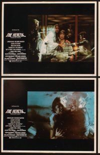 3p018 EXORCIST II: THE HERETIC 8 LCs '77 Linda Blair, John Boorman's sequel to Friedkin's movie!